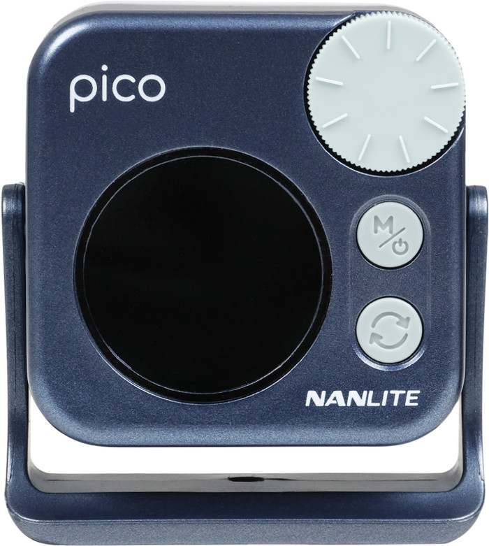 Nanlite Pico LED Mini Pocket Light Midnight Blue back