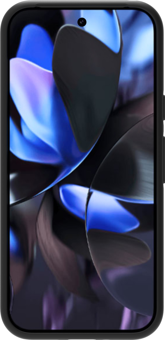 BlueBuilt Google Pixel 9/9 Pro Backcover Schwarz vorne