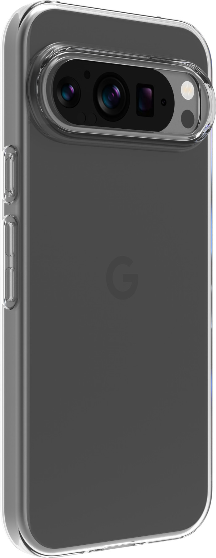 BlueBuilt Google Pixel 9/9 Pro Back Cover Transparent left side
