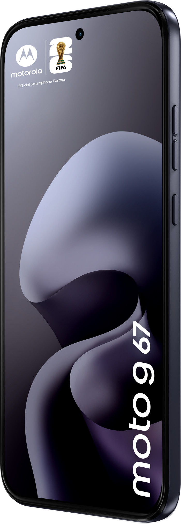 Motorola Moto G67 Blau 128GB 5G vorne