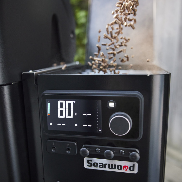 Weber Searwood + Weber Premium Cover Searwood detail