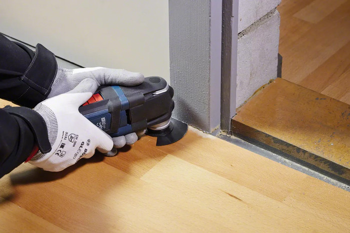 Bosch Professional 3-teiliges Starlock Basic Holzset produkt in gebrauch