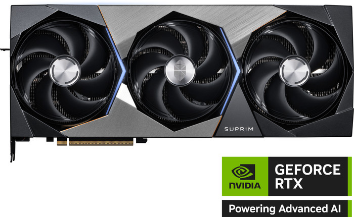 MSI GeForce RTX 5080 SUPRIM SOC 16GB front