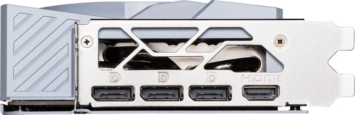 MSI GeForce RTX 5080 GAMING TRIO OC WHITE 16GB linke seite