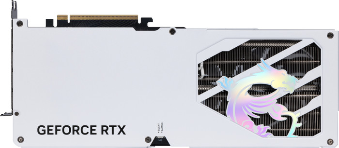 MSI GeForce RTX 5080 GAMING TRIO OC WHITE 16GB unten