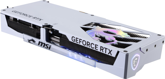 MSI GeForce RTX 5080 GAMING TRIO OC WHITE 16GB energielabel