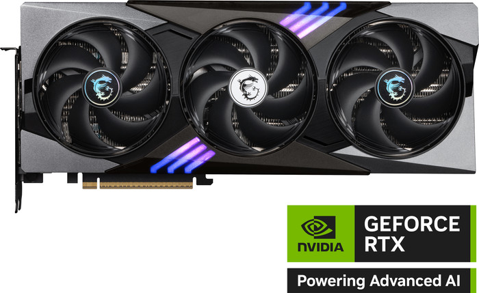 MSI GeForce RTX 5080 GAMING TRIO OC 16GB vorne