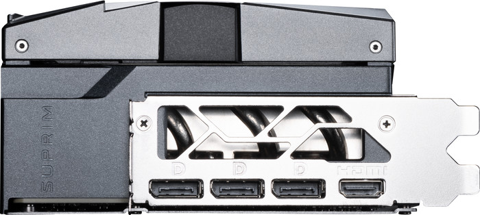 MSI GeForce RTX 5090 SUPRIM SOC 32GB linke seite