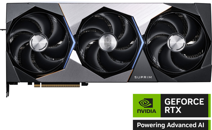 MSI GeForce RTX 5090 SUPRIM SOC 32GB vorne