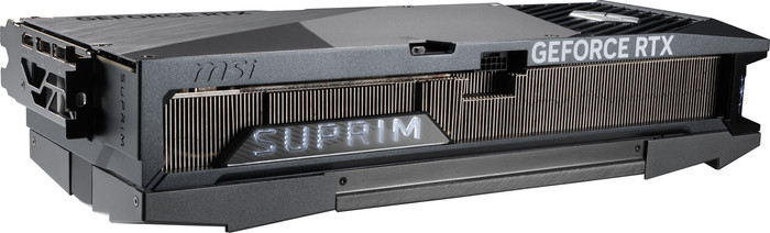 MSI GeForce RTX 5090 SUPRIM SOC 32GB linke seite