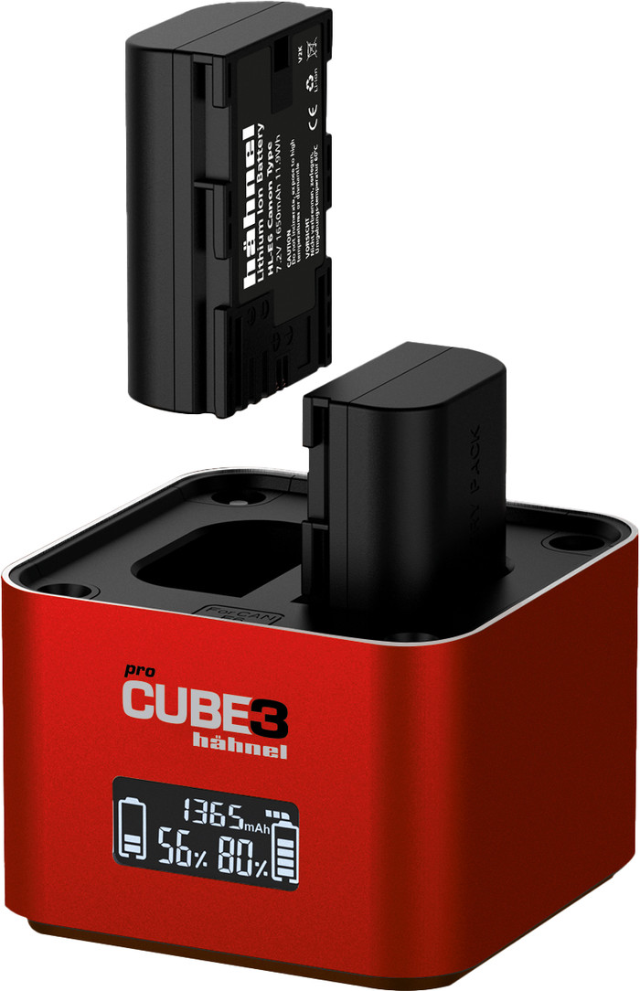 Hähnel ProCube3 Canon produkt in gebrauch