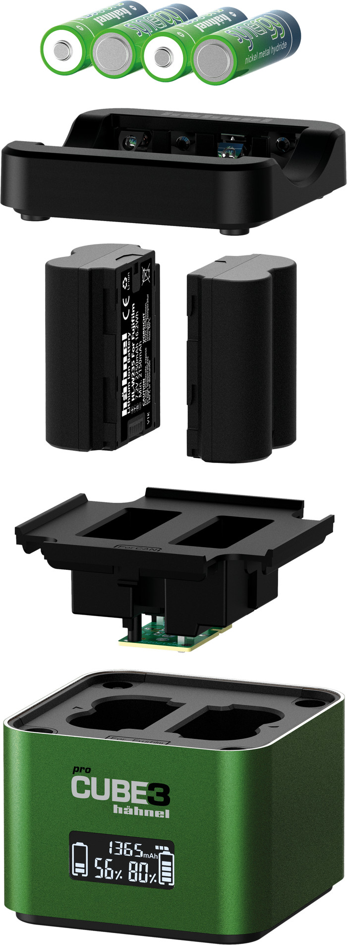 Hähnel ProCube3 Fujifilm innen