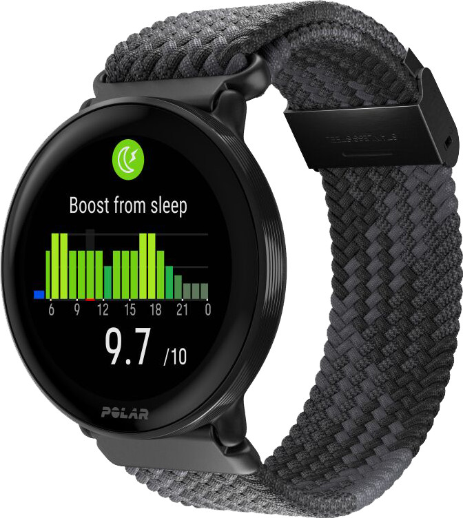 Polar Ignite 3 Schwarz/Grau rechte seite