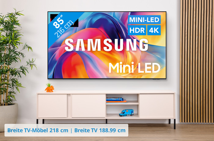 Samsung 85 Zoll Mini-LED M70H 4K (2026) visuelles Coolblue 1