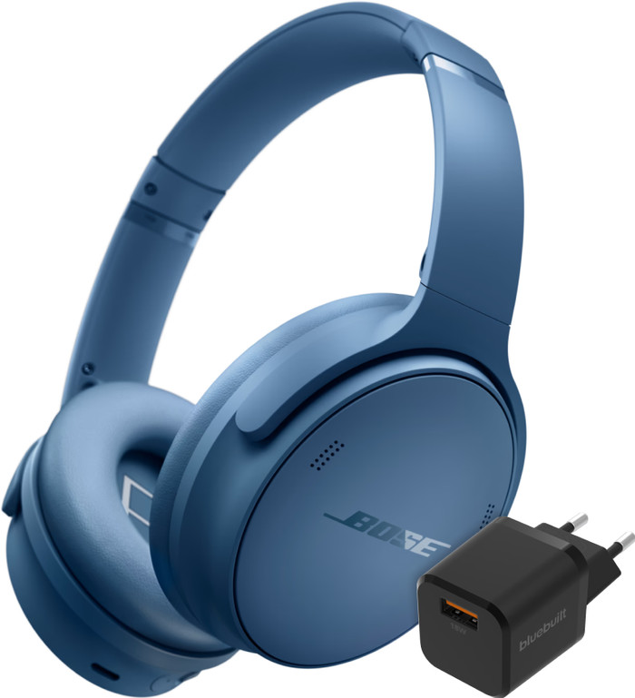 Bose QuietComfort Headphones Blue + Charger Main Image