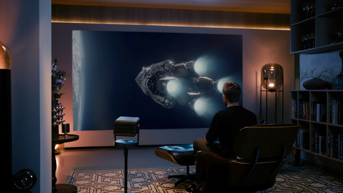 Hisense C2 Ultra product in use