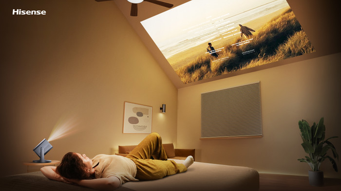 Hisense C2 produkt in gebrauch