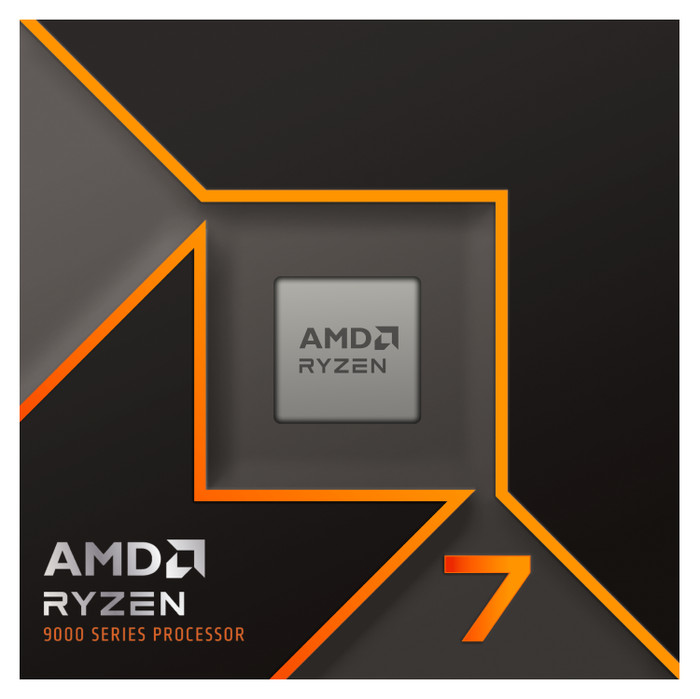 AMD Ryzen 7 9800X3D vorne