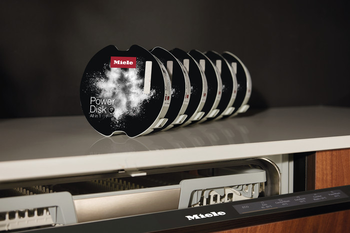 Miele Set PowerDisk (6 Stück) produkt in gebrauch