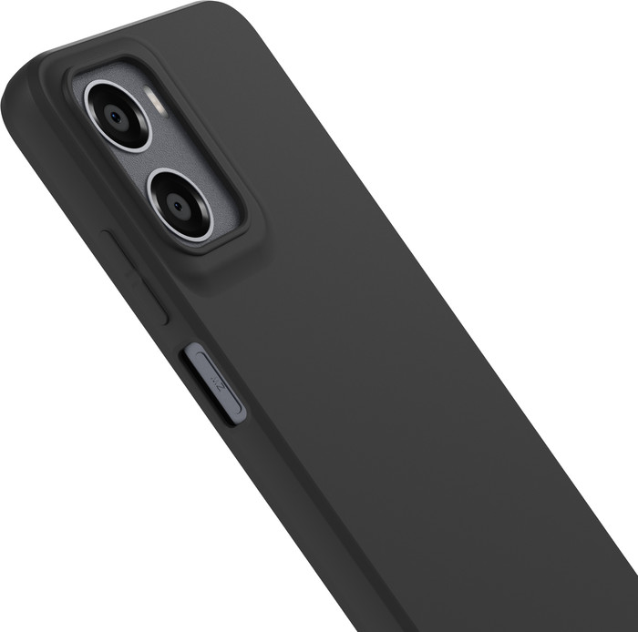 Just in Case Soft Design Motorola Moto E15 Backcover Schwarz unten