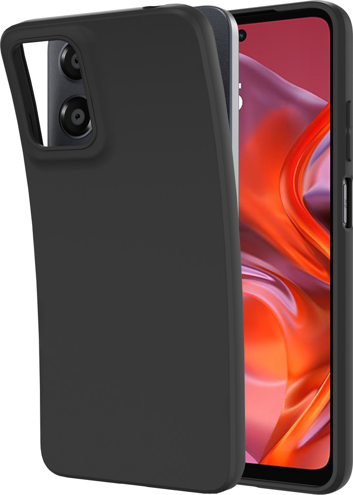 Just in Case Soft Design Motorola Moto E15 Backcover Schwarz Verbundprodukt