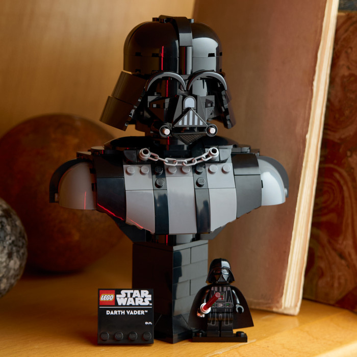 LEGO Star Wars Dart Vader Bust 75439 product in use