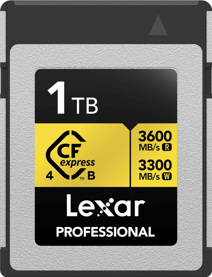 Lexar Professional GOLD 4.0 1TB CFexpress Type B Main Image