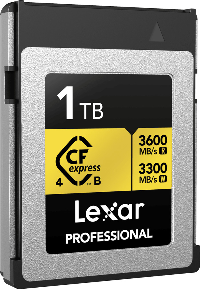 Lexar Professional GOLD 4.0 1TB CFexpress Type B front