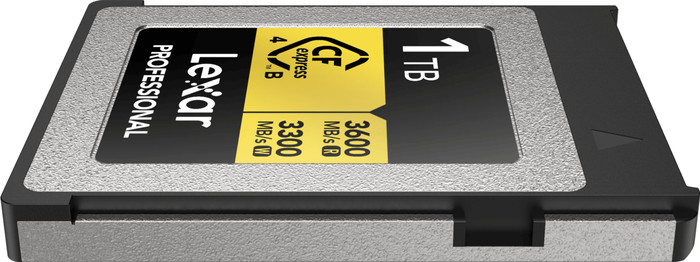 Lexar Professional GOLD 4.0 1TB CFexpress Type B detail