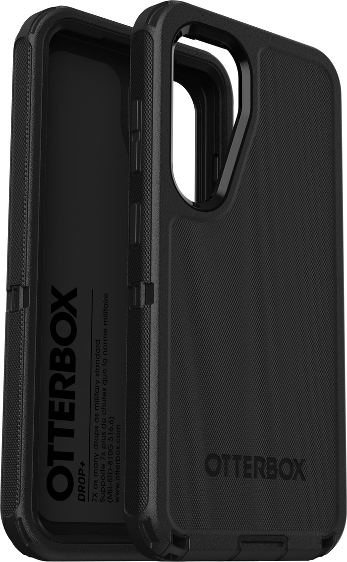 OtterBox Defender Samsung Galaxy S25 Back Cover Black visual supplier