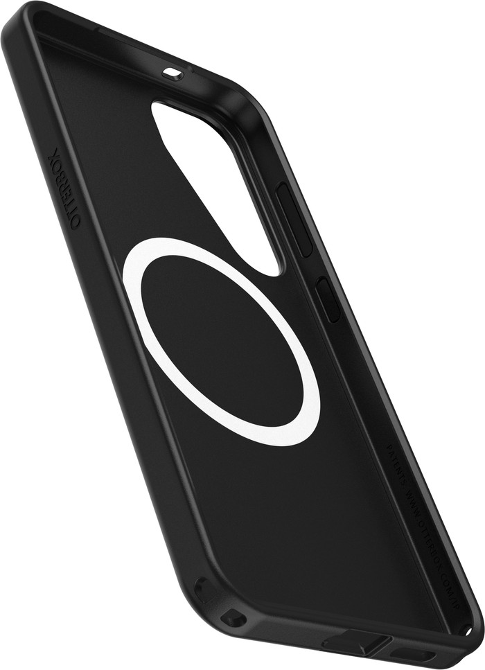 OtterBox Symmetry Samsung Galaxy S25 Plus Back Cover with Magnet Black back