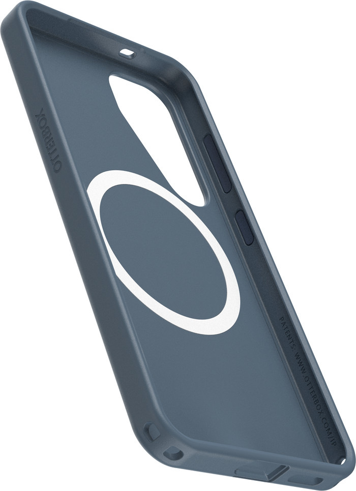 OtterBox Symmetry Samsung Galaxy S25 Backcover mit Magnet Blau rückseite