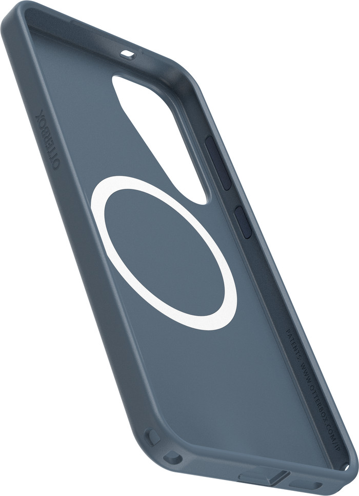 OtterBox Symmetry Samsung Galaxy S25 Plus Back Cover with Magnet Blue back