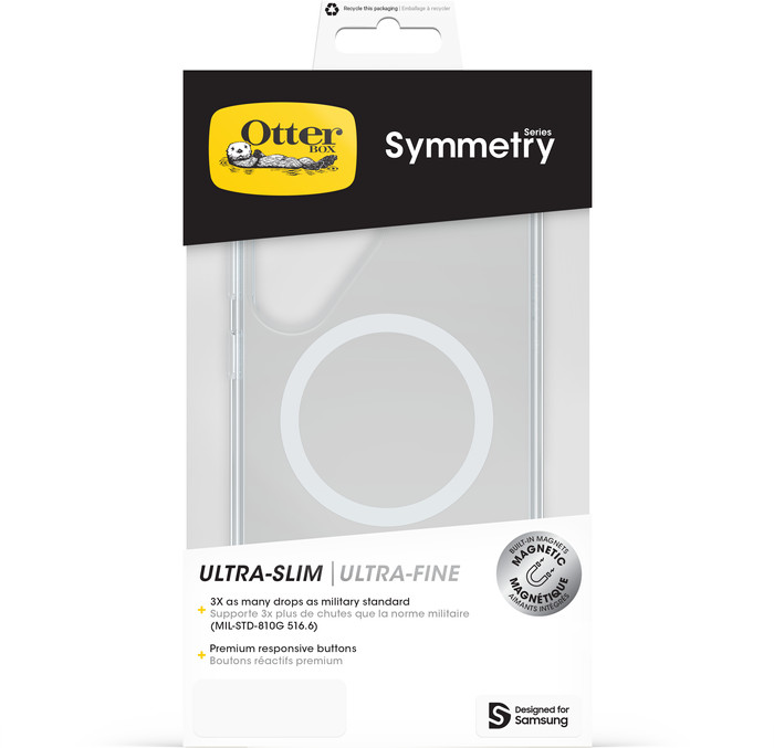OtterBox Symmetry Samsung Galaxy S25 Ultra Back Cover with Magnet Transparent null