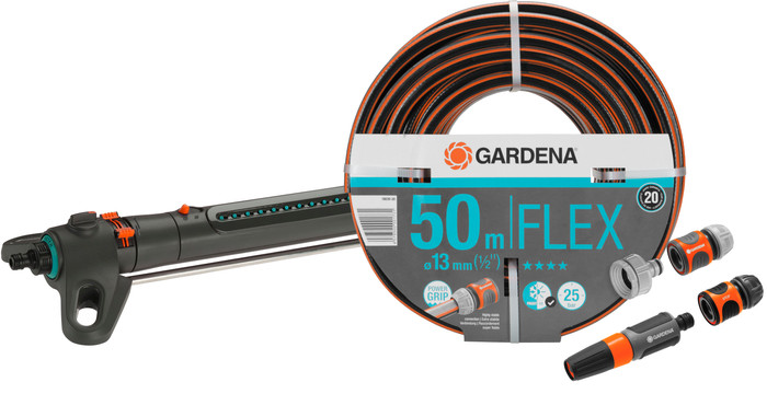 Gardena Comfort FLEX 50 m Large Regnerset Main Image