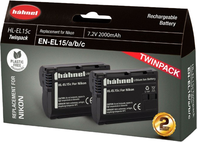 Hähnel HL-EL15c (2x) packaging