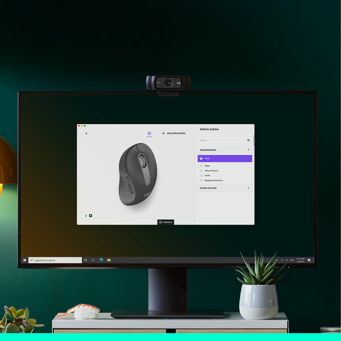 Logitech Signature M650 Kabellose Maus Graphit visueller lieferant
