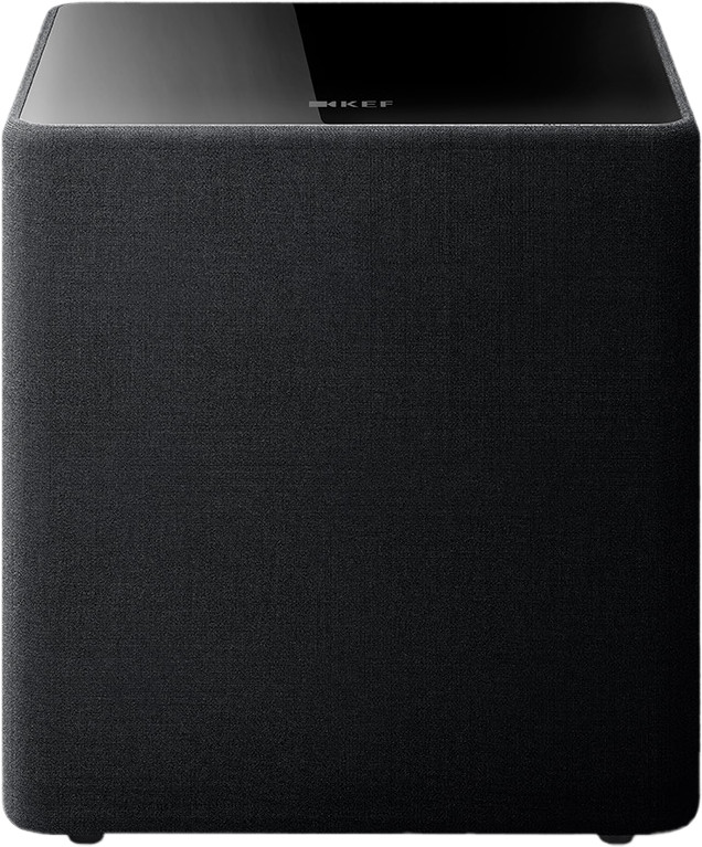 KEF Kube 10 MIE Schwarz linke seite