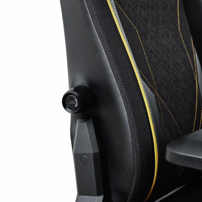 Trust GXT 721 Ruya Pro Gaming-Stuhl Schwarz detail