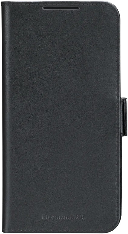 DBramante1928 Copenhagen Slim Samsung Galaxy S25 Book Case Leder Schwarz vorne