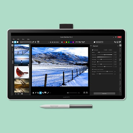 Wacom One 14 produkt in gebrauch