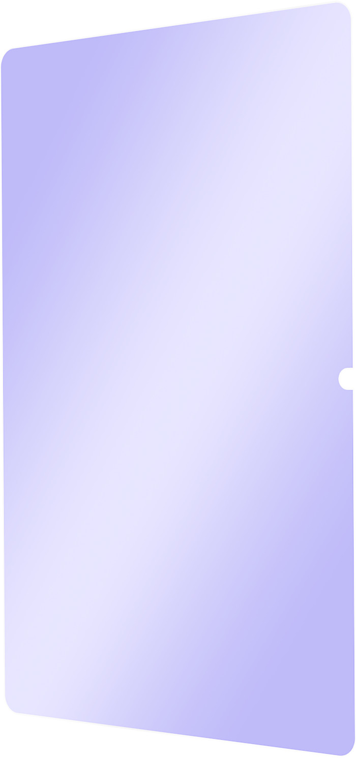 Just in Case Blue Light Filter Samsung Tab A9 Plus Screen Protector Glass right side