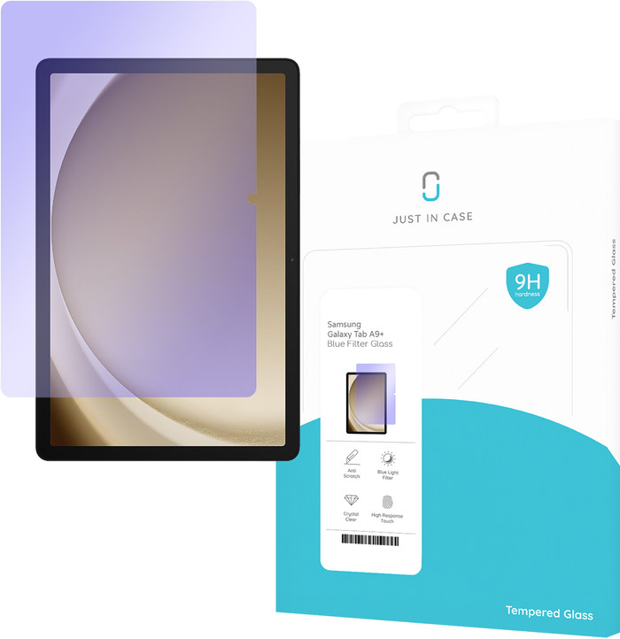 Just in Case Blue Light Filter Samsung Tab A9 Plus Screen Protector Glass Main Image