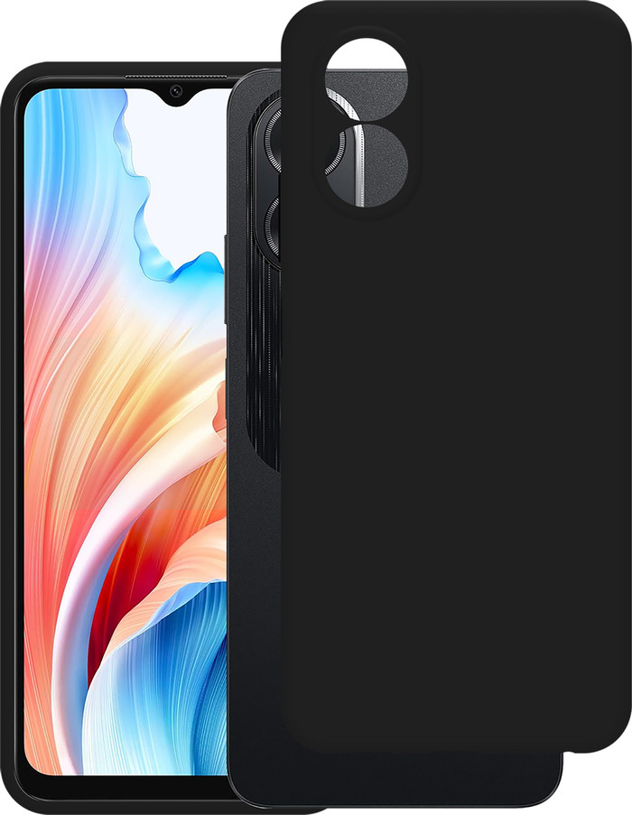 Just in Case Soft Design Oppo A38 4G / A18 4G Backcover Schwarz vorne