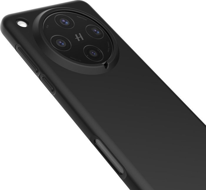 Just in Case Soft Design Oppo Find X8 Pro Backcover Schwarz rechte seite