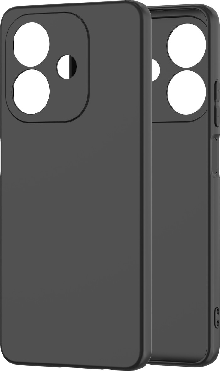 Just in Case Soft Design Oppo A40 / A40m / A60 5G Backcover Schwarz vorne