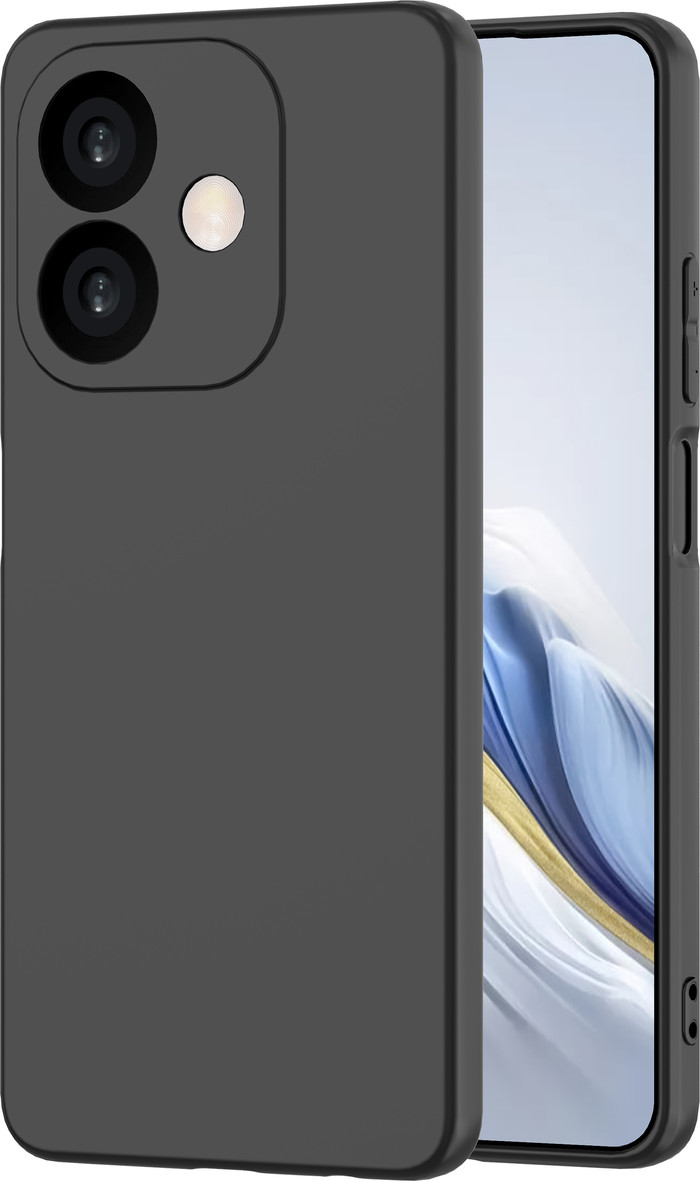 Just in Case Soft Design Oppo A40 / A40m / A60 5G Backcover Schwarz vorne