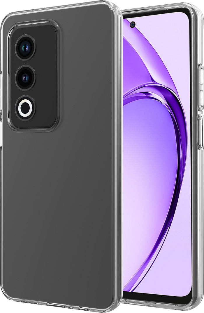 Just in Case Soft Design OPPO A80 5G Back Cover Transparent front