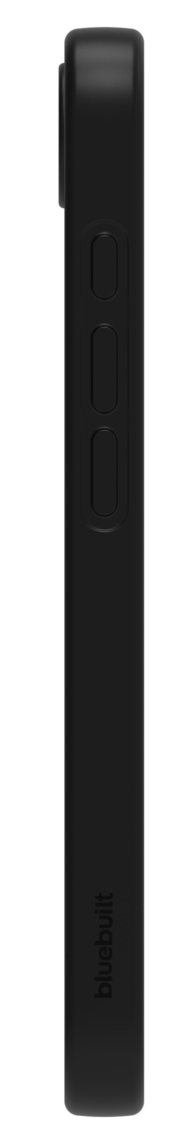 BlueBuilt iPhone 16e Backcover Schwarz rechte seite