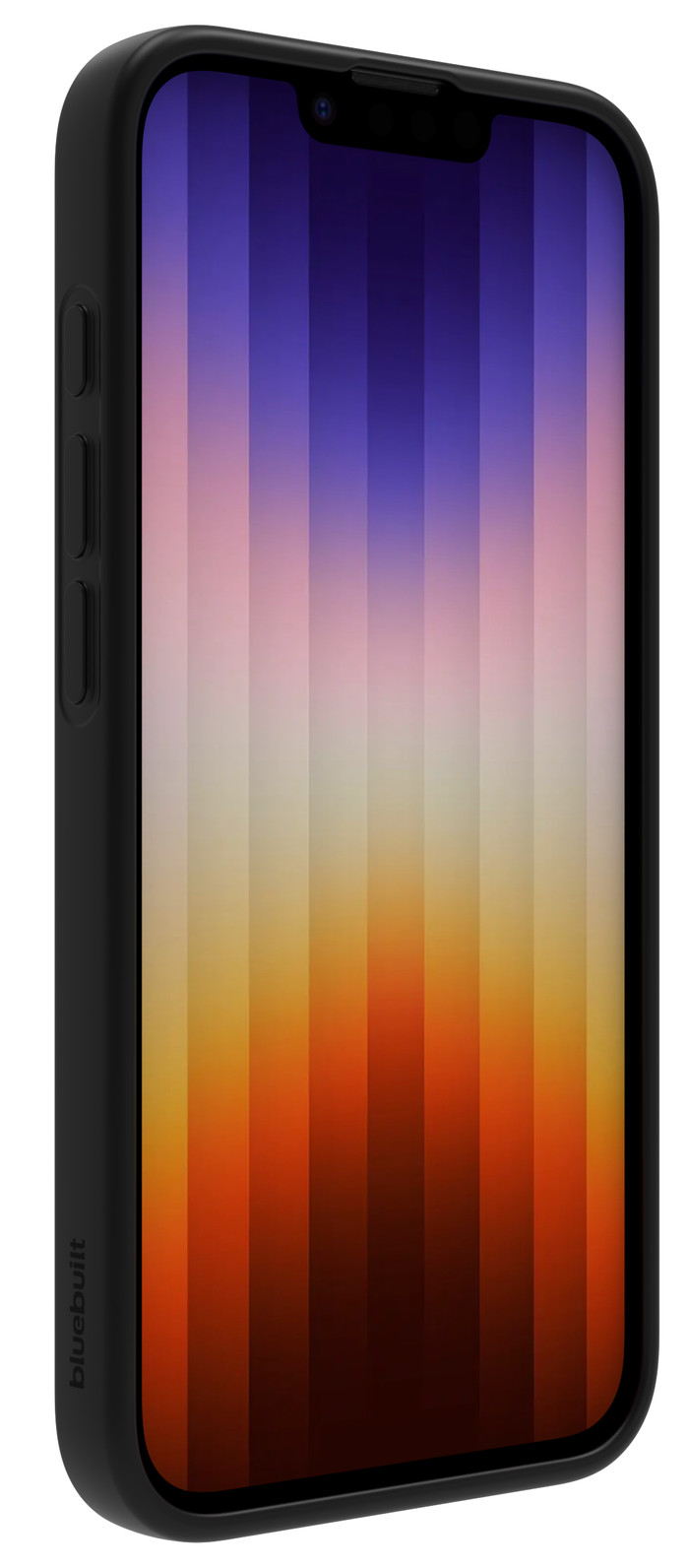 BlueBuilt iPhone 16e Backcover Schwarz rechte seite